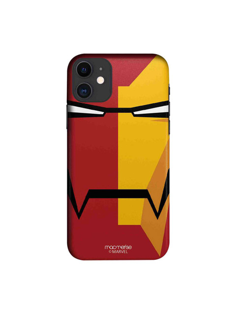 

macmerise Red & Yellow Face Focus Ironman iPhone 11 Mobile Case