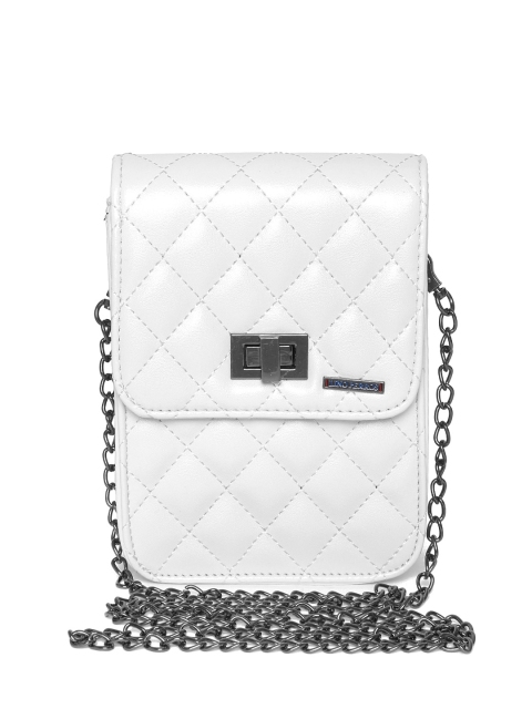 

Lino Perros Off-White Quilted Sling Bag