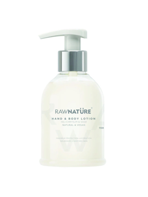 

RAW NATURE Unisex Helichrysum Sage Hand & Body Lotion 150 g, White