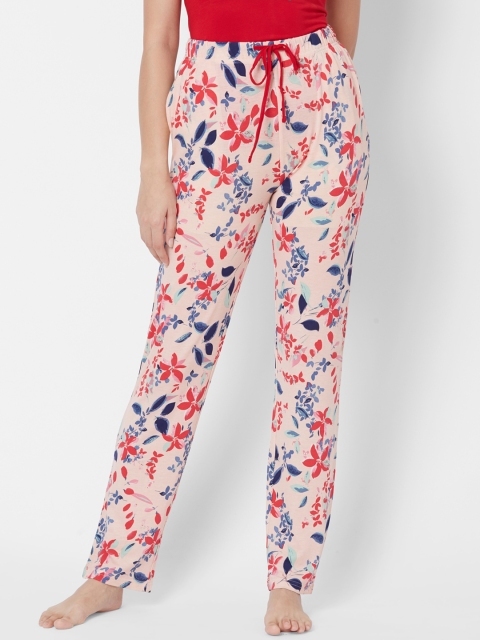 

Sweet Dreams Women Multicoloured Tropical Printed Pajamas, Multi