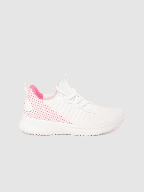 

HRX by Hrithik Roshan Women White Woven Design Alpha Running Shoes