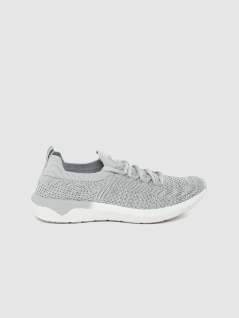 

HRX by Hrithik Roshan Women Grey Woven Design Alpha Running Shoes