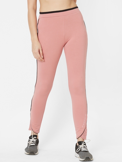 

Sweet Dreams Women Pink Solid Slim Fit Track Pants