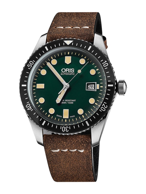 

Oris Men Green Diving Divers Sixty Five Analogue Watch 01 733 7720 4057-07 5 21 02