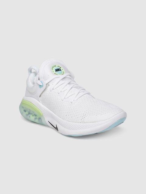 

Nike Women White JOYRIDE RUN FK Running Shoes