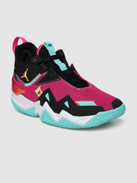 

Nike Men Pink JORDAN WESTBROOK ONE TAKE Basketball Shoes