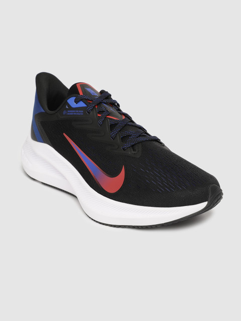 

Nike Men Black WINFLO 7 Running Shoes