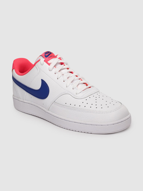

Nike Men White Court Vision Sneakers