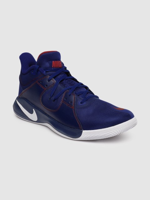 

Nike Men Blue Fly by Mid Basketball Shoes