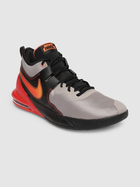 

Nike Men Black Air Max Impact Basketball Shoes