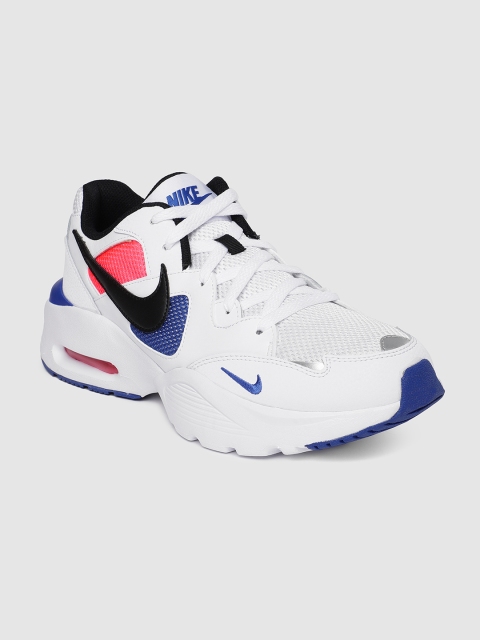 

Nike Men White Solid AIR MAX FUSION Sneakers