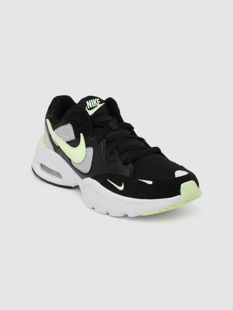 

Nike Women Black & Grey AIR MAX FUSION Sneakers