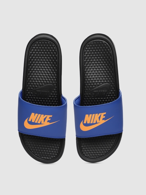

Nike Men Blue BENASSI JDI Printed Sliders