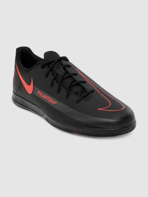 

Nike Unisex Black PHANTOM GT CLUB IC Football Shoes