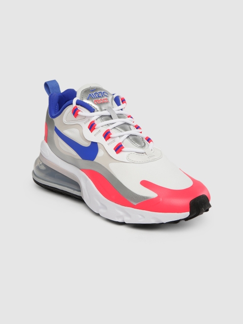 

Nike Women White AIR MAX 270 REACT Sneakers