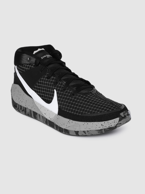 

Nike Men Black KD13 EP Mid-Top Basketball Shoes
