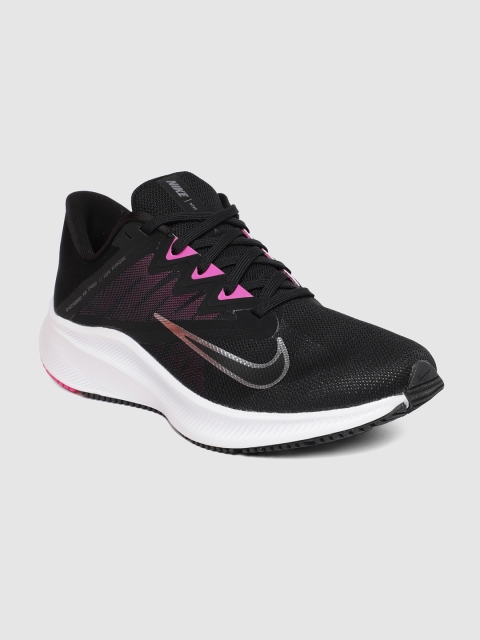 

Nike Women Black QUEST 3 Running Shoes