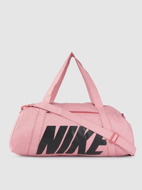 

Nike Women Pink Brand Logo Gym Club Training Duffel Bag