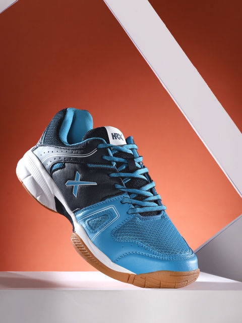 

HRX by Hrithik Roshan Men Blue & Black Racquet sports Non Marking Court Shoe