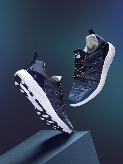 

HRX by Hrithik Roshan Men Blue Mesh Running Shoes