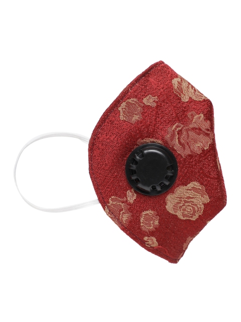 

AUDSTRO Adults Red Printed 5 Ply Reusable Mask
