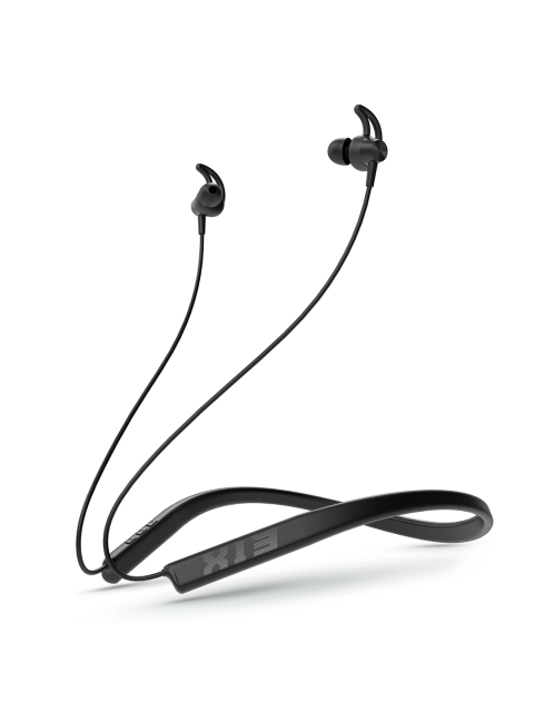 

HRX by Hrithik Roshan X-Wave 7R Training Flex fold Black Wireless Earphone Neckband