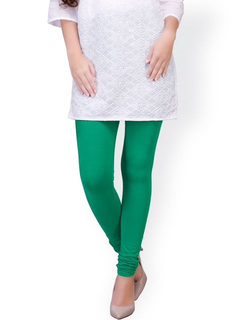 

Rajnandini Green Churidar Leggings