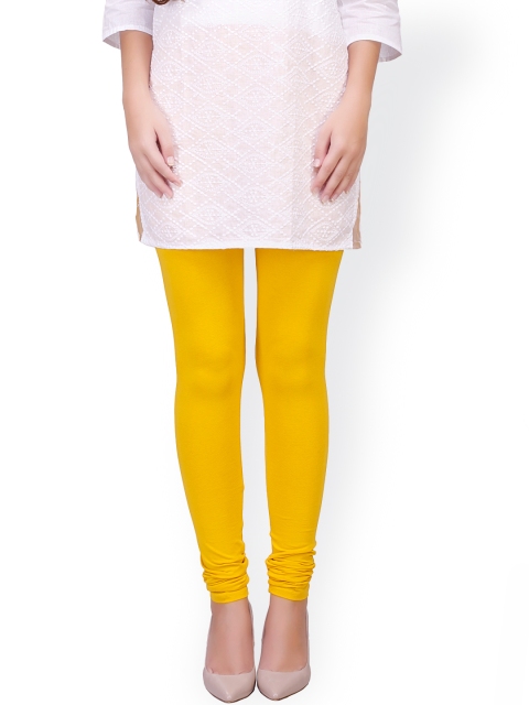 

Rajnandini Yellow Churidar Leggings