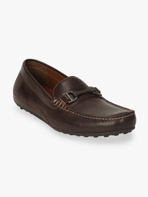 

Florsheim Men Brown Leather Driving Shoes