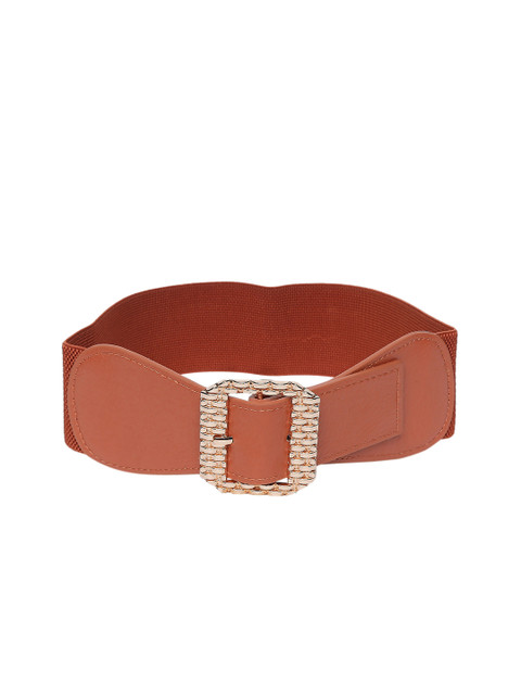 

20Dresses Women Brown Solid Belt