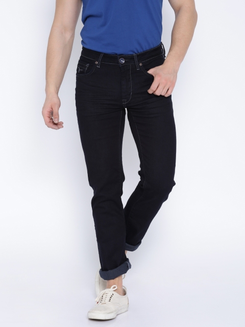 

Flying Machine Navy Michael Slim Fit Stretchable Jeans, Navy blue