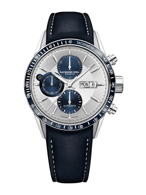 

Raymond Weil Men Silver-Toned Analogue Watch 7731-SC3-65521