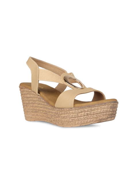 

Rocia Women Beige Solid Sandals