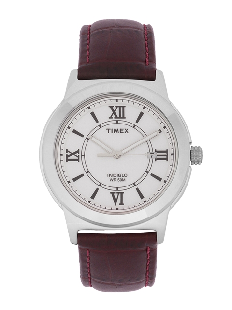 

Timex Men White Analogue Watch