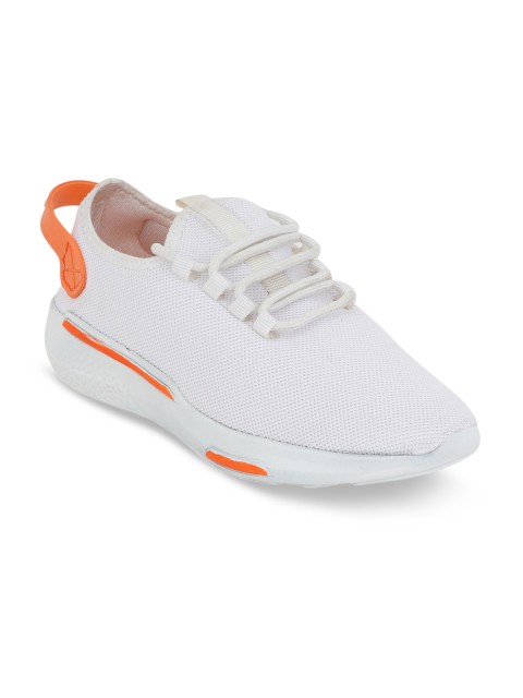 

Kielz Men White Solid Sneakers