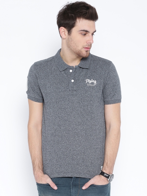 

Flying Machine Blue Polo T-shirt