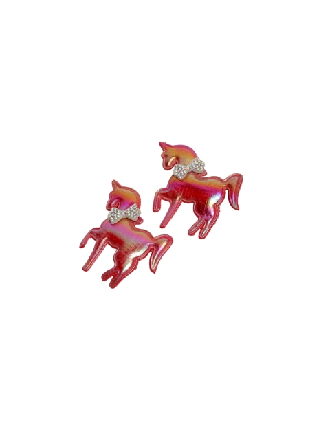 

Stoln Red Pack of 2 Embellished Alligator Hair Clips