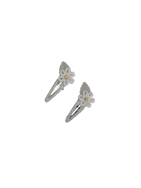 

Stoln Girls White Set of 2 French Barrette