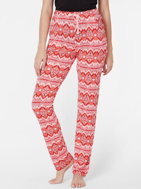 

Sweet Dreams Women Pink Printed Pajamas