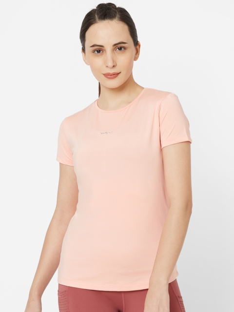 

Sweet Dreams Women Pink Solid Round Neck T-shirt