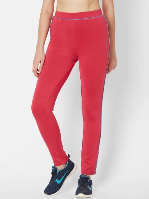 

Sweet Dreams Women Pink Solid Slim-Fit Track Pants