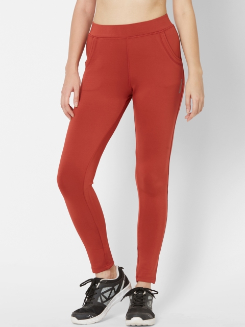 

Sweet Dreams Women Orange Solid Slim Fit Track Pants