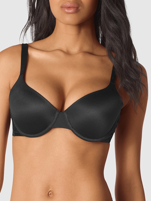 

La Senza Black Solid Underwired Lightly Padded Everyday Bra 11149706-03YZ