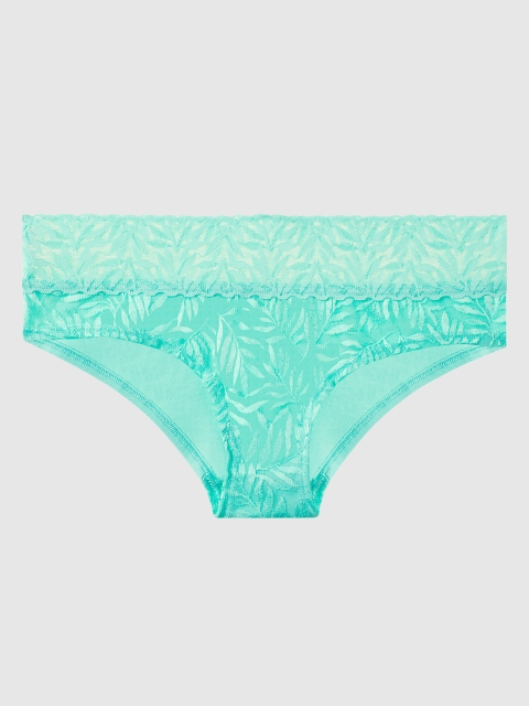 

La Senza Women Sea Green & White Self Design Hipster Briefs 11150661-20KH, Assorted