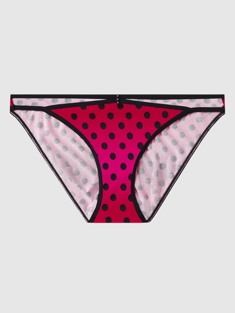 

La Senza Women Pink Printed Bikini Briefs 11149019-4GUO