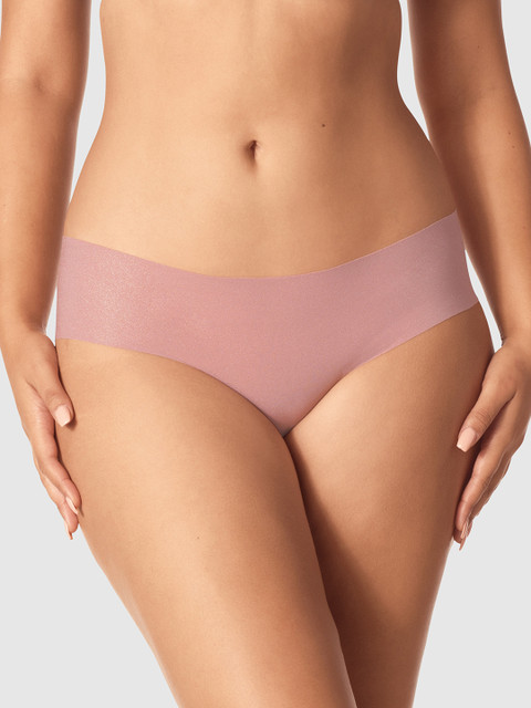 

La Senza Women Pink Solid Bikini Briefs 11158235-74S9