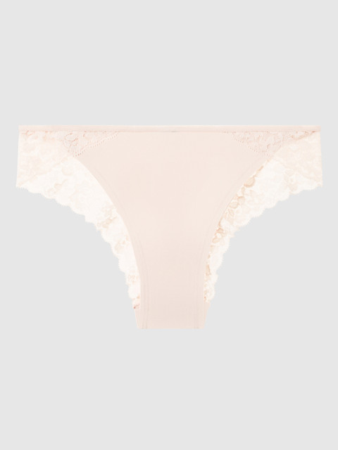 

La Senza Women Pink Remix Cotton Bikini Briefs 11059973-4GTT