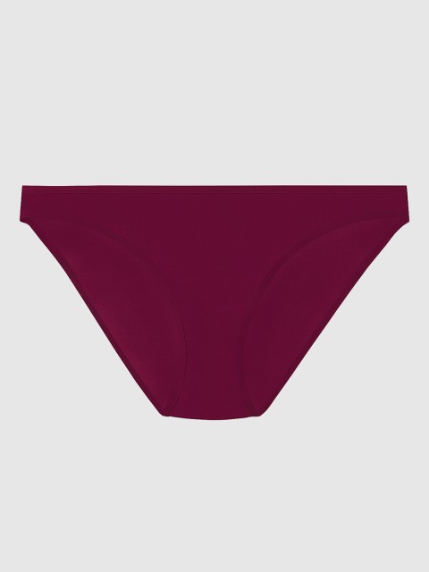 

La Senza Women Maroon Solid Bikini Briefs 11051633-04CN