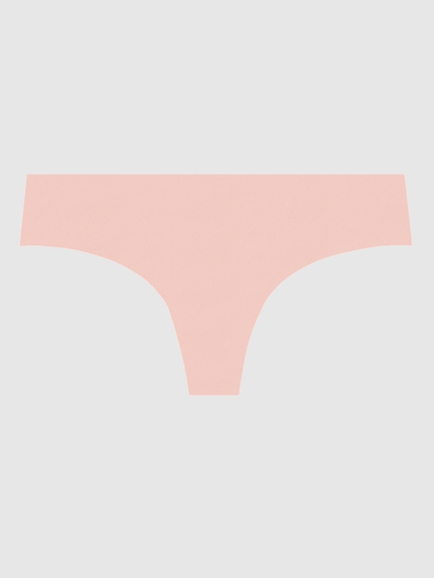 

La Senza Women Pink Solid Thongs 11051880-3U2E