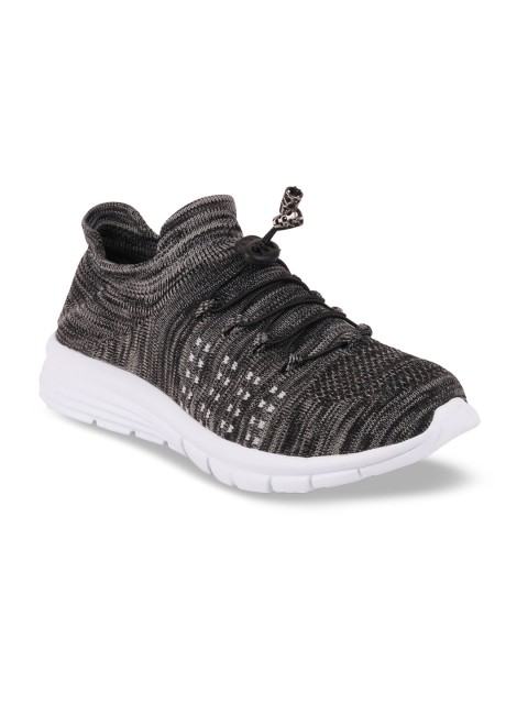 

FAUSTO Men Grey Mesh Running Shoes